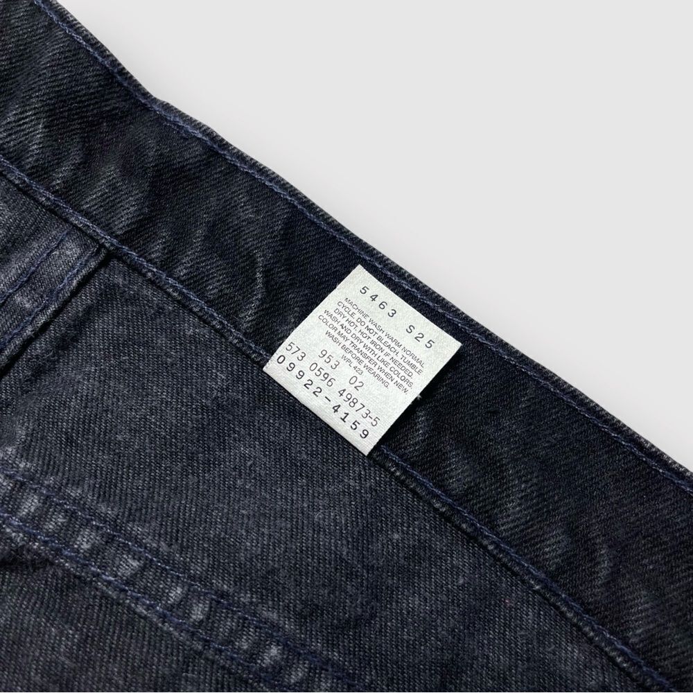 Vtg 90s Levi's 922 Orange Tab Jeans, High Rise Tapered Leg, Crisp USA 34 x 31 18 - Picture 5 of 7
